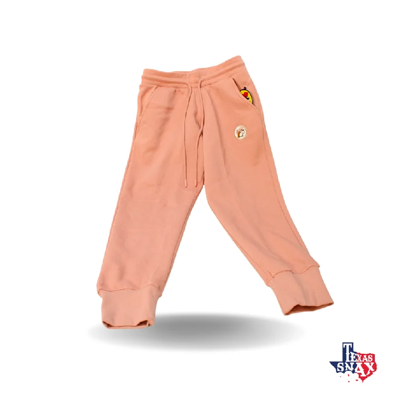 Buc-ee's Pale Pink Pants Classic Cropped Pants