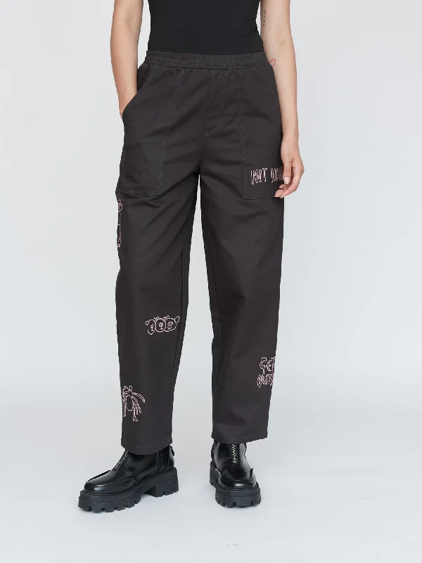 Doodle Pants High-Waist Jogger Pants