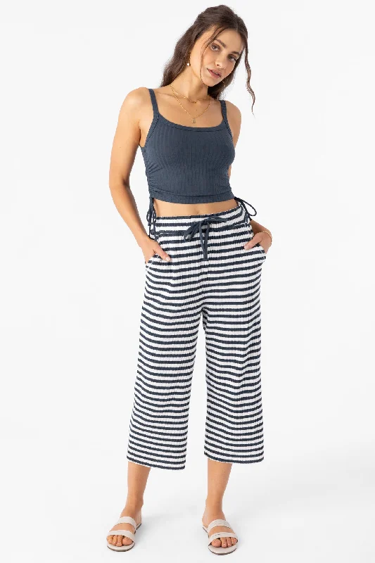 TOUR STRIPE PANT High-Waist Jogger Pants