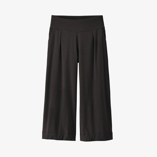 Patagonia W Kamala Cropped Pants Blk Comfortable Denim Trousers