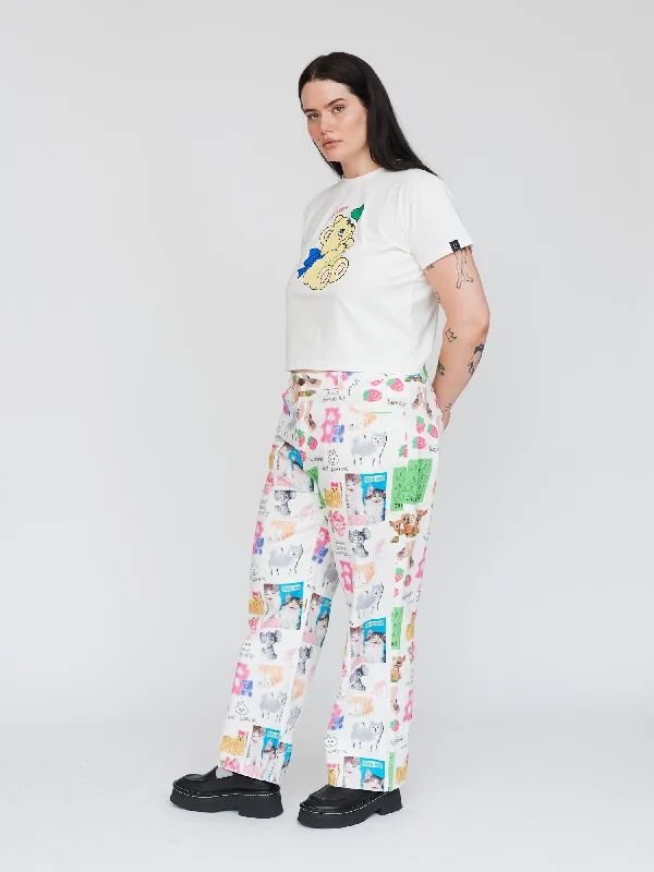 Not Working Pants Trendy Velvet Pants