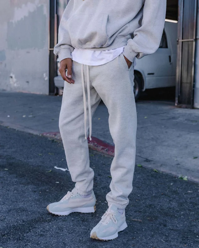 MNML Every Day Sweat Pants Grey Lightweight Linen Pants