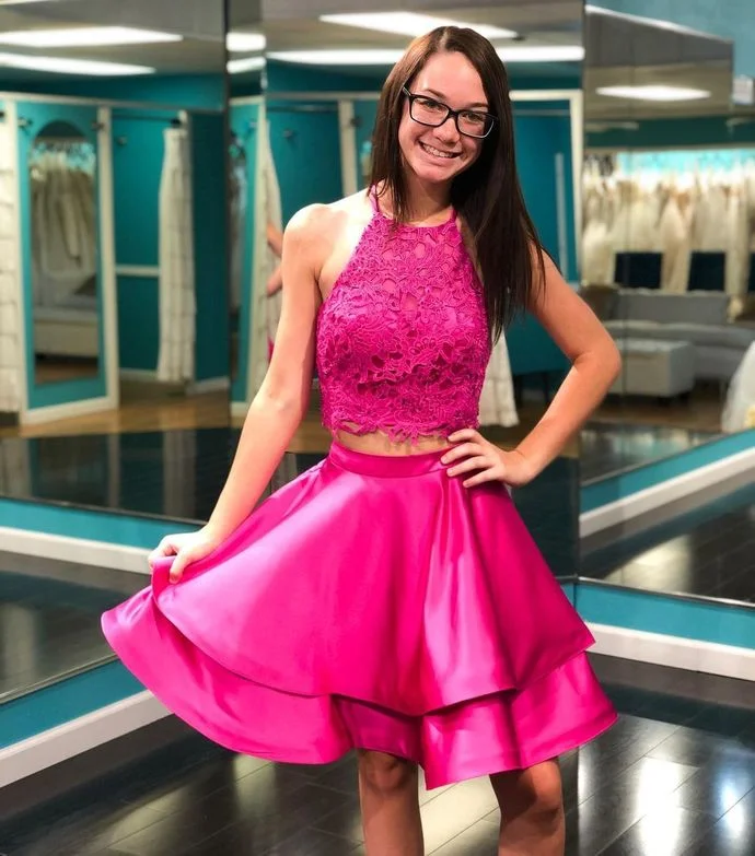 Cute O-Neck A-Line Homecoming Dresses    cg19645