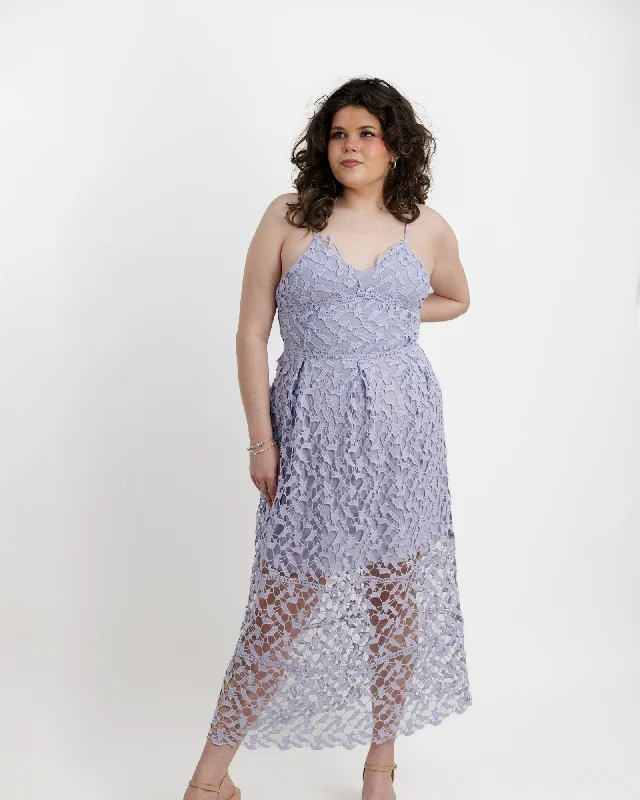Eva Lace Dress | Light Purple