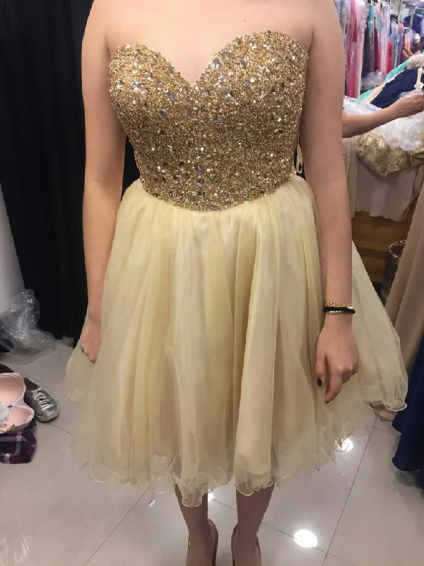 A-Line Short Homecoming Dress    cg20728