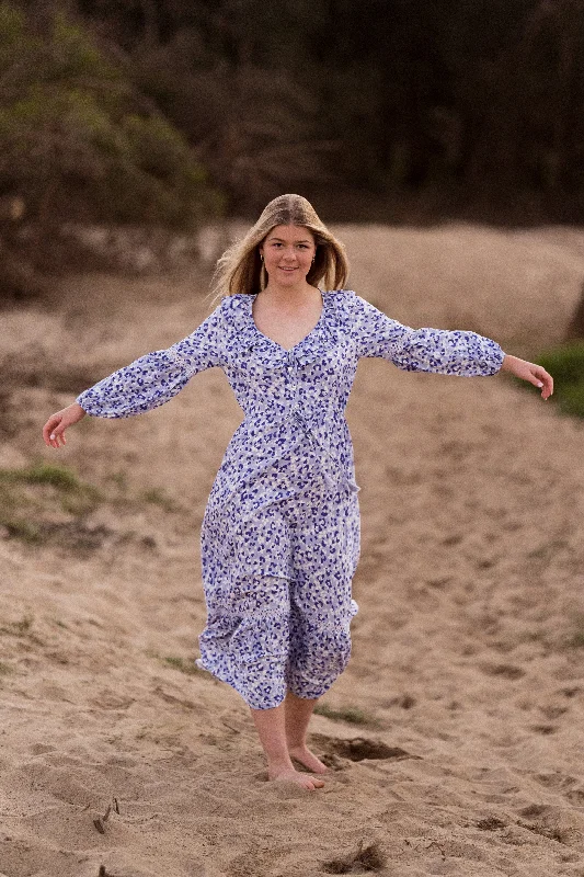 Amethyst Maxi Dress Chic Summer Floral Maxi Dress