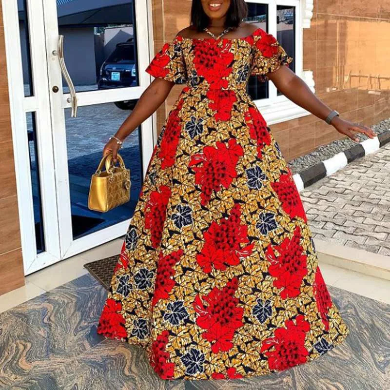 Bohemian Off Shoulder Dress VONDA 2023 Women Sexy Flare Sleeve Printed Long Maxi Dress Baggy Vestido Robe Femme Ovesized Robe Trendy Ruffled Maxi Dress Bohemian Off Shoulder Dress VONDA 2023 Women Sexy Flare Sleeve Printed Long Maxi Dress Baggy Vestido Robe Femme Ovesized Robe Trendy Ruffled Maxi Dress