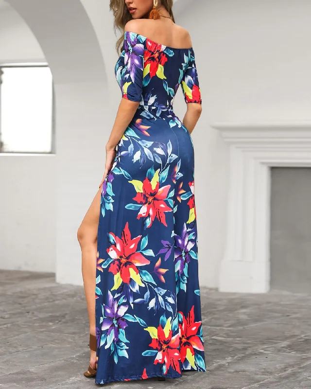DRESS MAXI DRESS Cozy Open-Back Maxi Dress