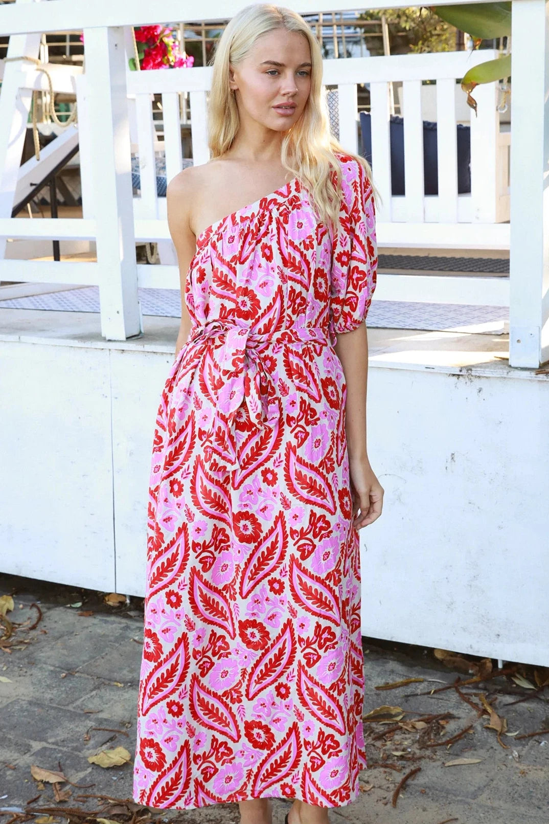 EVE ASYMMETRICAL MAXI DRESS LINEN/RAYON Elegant Velvet Maxi Dress