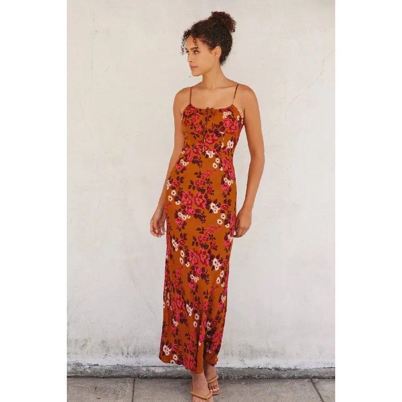 Heart To Heart Maxi Dress Fashionable Button-Down Maxi Dress