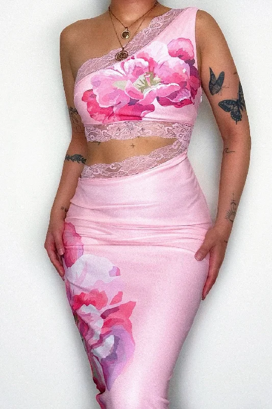 Serena Floral Maxi Dress Trendy A-Line Maxi Dress