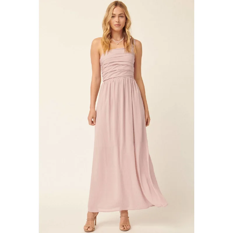 Staring Back At Me Maxi Dress Elegant Sleeveless Maxi Dress