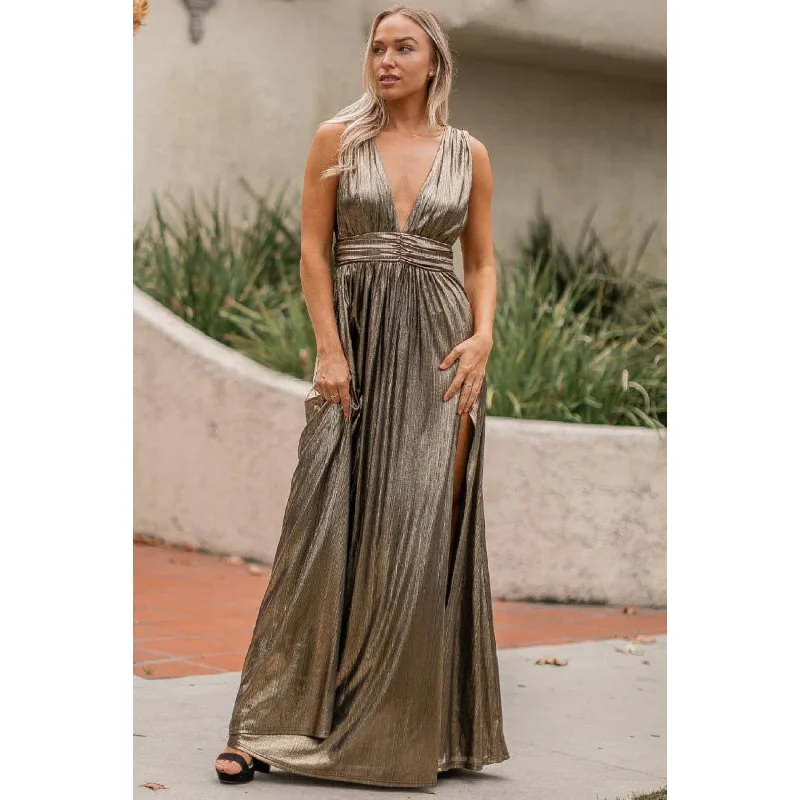Vibe With Me Maxi Dress Comfortable Long-Sleeve Maxi Dress