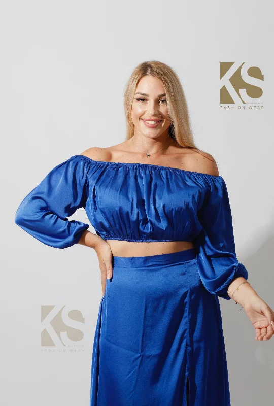 Off Shoulder Blouse Smart Business Blouse