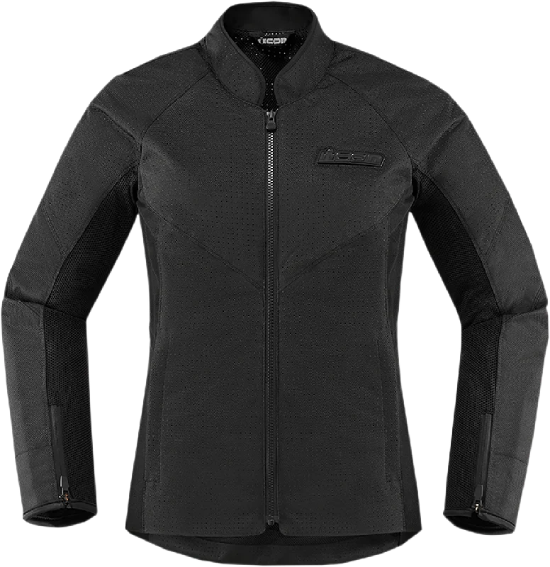 ICON Women's Hooligan Perf Jacket - Stealth - Small 2822-1330 Quilted Jacket Puffer Jacket Insulated Jacket ICON Women's Hooligan Perf Jacket - Stealth - Small 2822-1330 Quilted Jacket Puffer Jacket Insulated Jacket