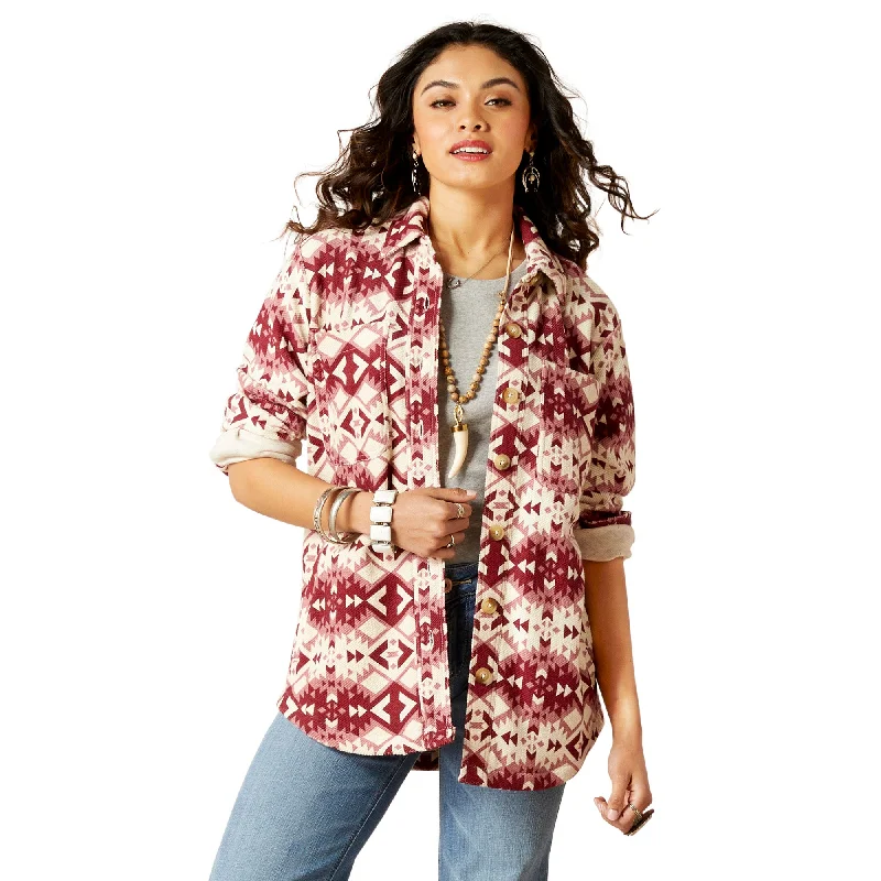 Fillmore Shirt Jacket Jersey Jacket Tulle Jacket Batik Jacket