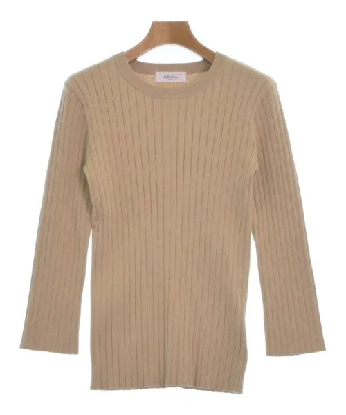 Mila Owen Sweaters Houndstooth Herringbone Solid