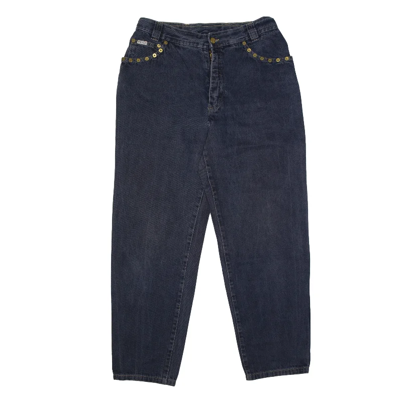 ESCADA Margretha Ley Jeans Blue 90s Denim Relaxed Tapered Womens W30 L27 Classic Blue Denim Jeans ESCADA Margretha Ley Jeans Blue 90s Denim Relaxed Tapered Womens W30 L27 Classic Blue Denim Jeans