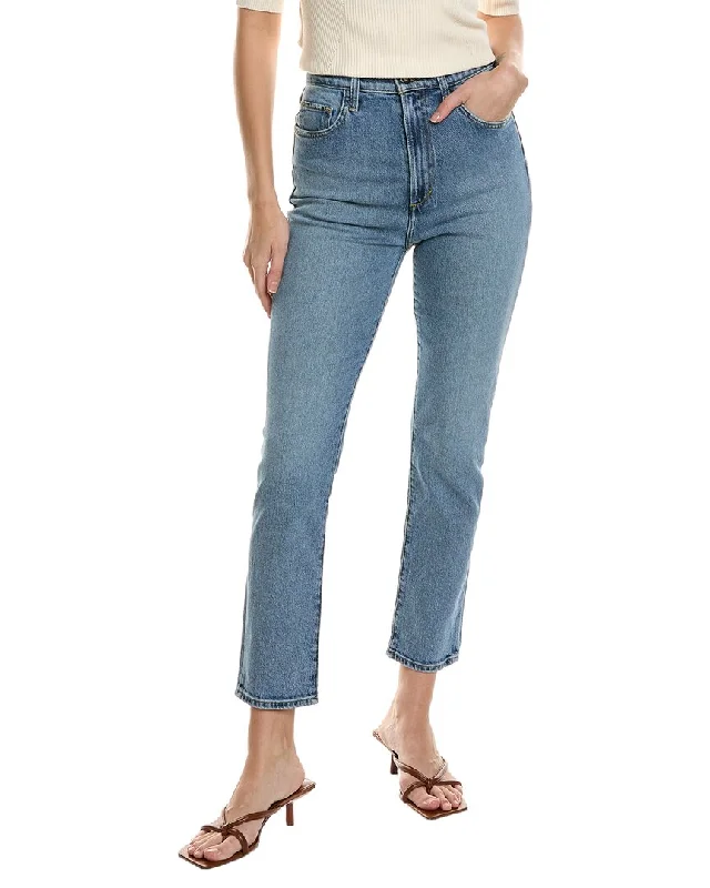 Favorite Daughter The Valentina Santiago Super High-Rise Cigarette Ankle Jean Trendy Colored Denim Jeans Favorite Daughter The Valentina Santiago Super High-Rise Cigarette Ankle Jean Trendy Colored Denim Jeans