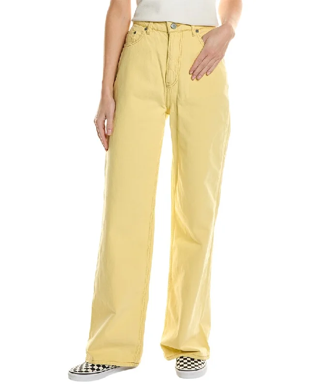 GANNI Overdyed Jean Stylish Plus Size Denim Jeans