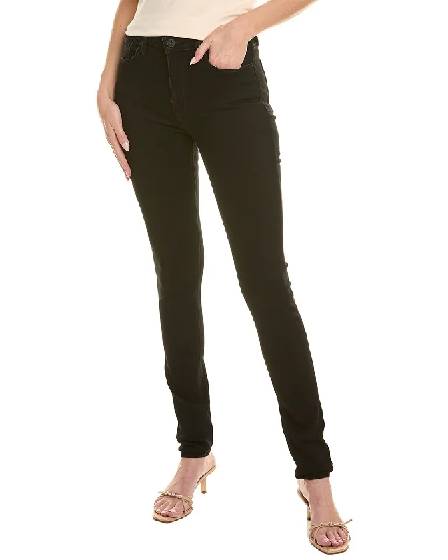 HUDSON Jeans Barbara Black Super Skinny Leg Jean Trendy Skinny Fit Jeans