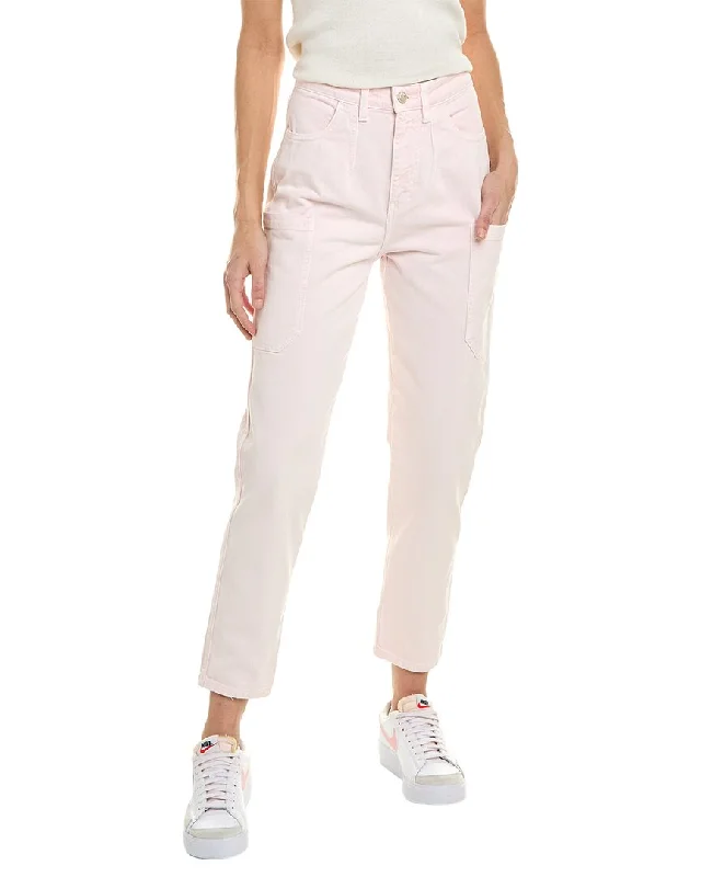 IRO Pink Straight Jean Casual Straight-Leg Jeans