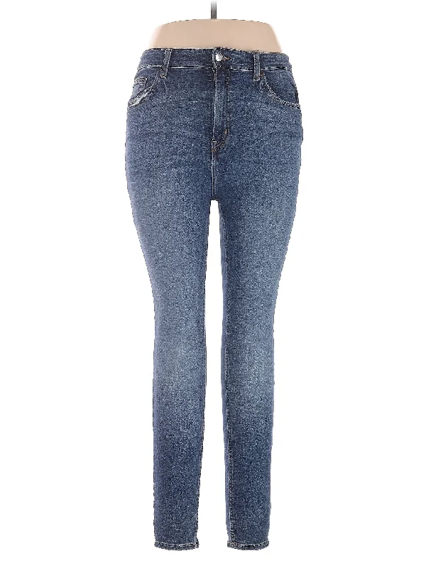 Jeans Chic Rolled Cuff Denim Jeans