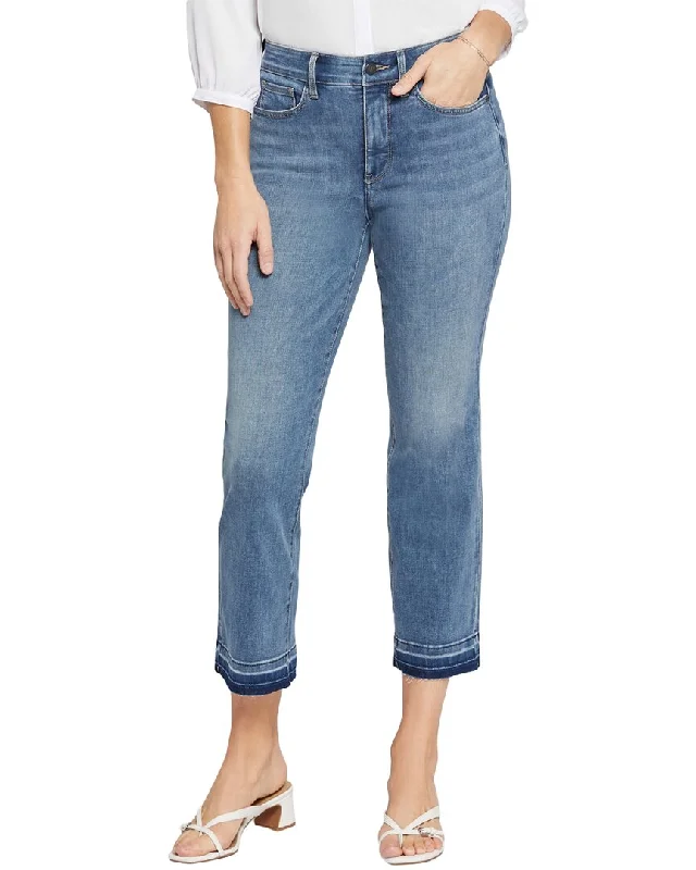 NYDJ High-Rise Marilyn Ankle Fantasy Jean Stylish Bootcut Denim Jeans
