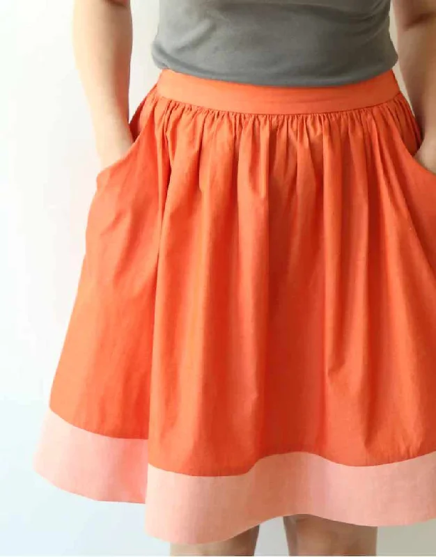 Cleo Skirt Sewing Pattern, Made by Rae mini skirt trendy