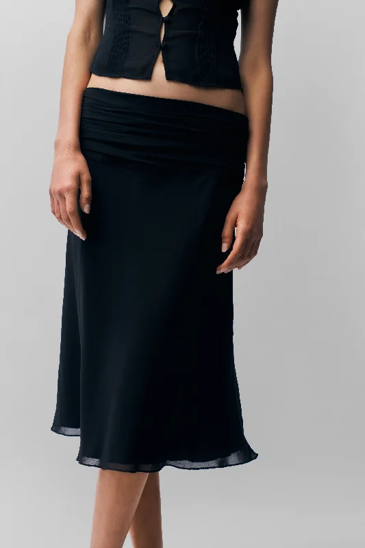 Eda Skirt wool skirt thick