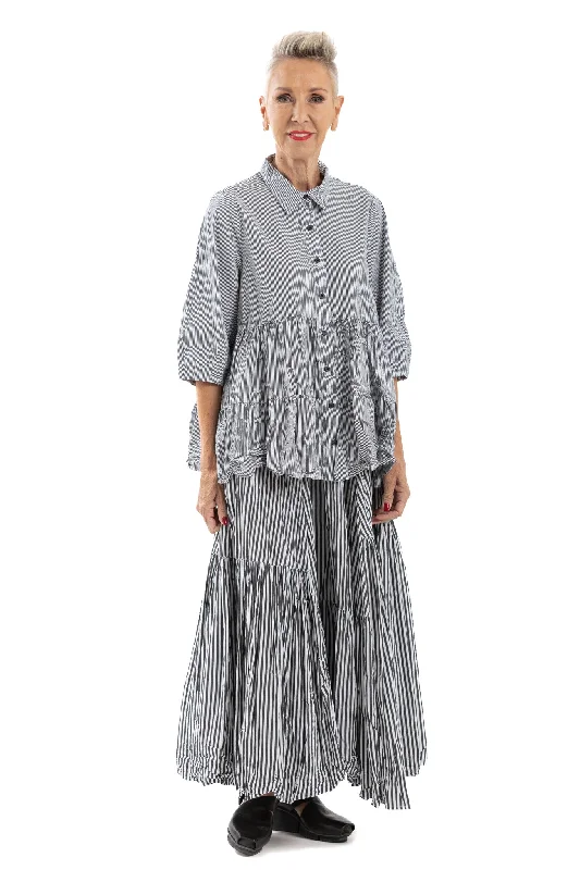 JUVENTUS GATHER SKIRT BS a-line skirt cut