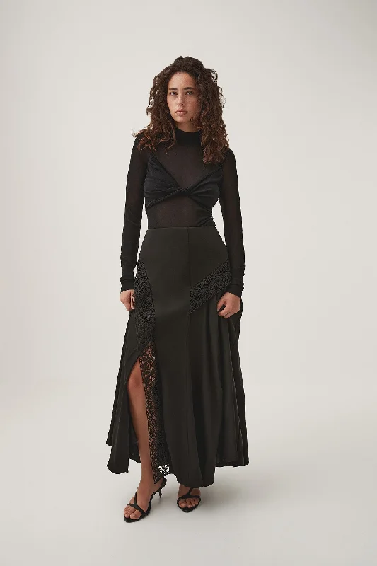 Spirit Maxi Skirt corduroy skirt cozy