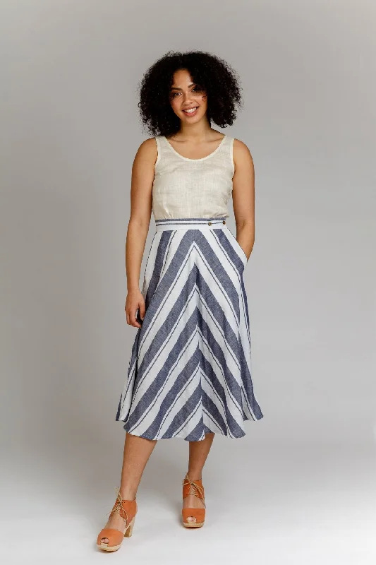 Wattle Skirt flowy skirt hem