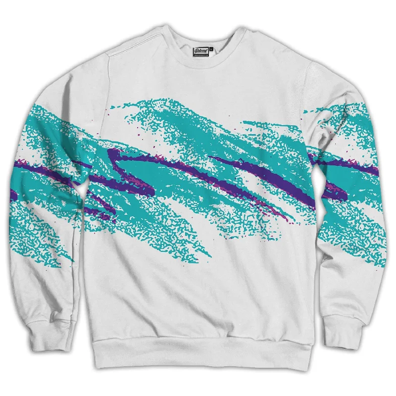 90s Swoosh Unisex Sweatshirt Hoodie with Sequins Glamorous Eye-catching