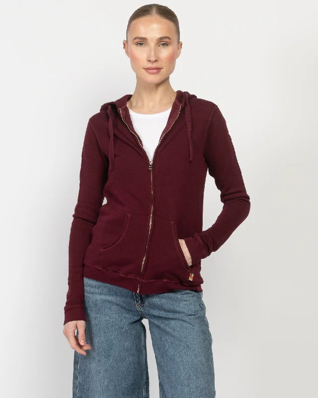 Lux Zip Hoodie Hoodie with Emblem Brand Identity