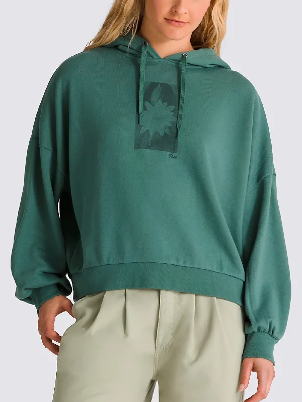 Pampas Hoodie Hoodie with Side Slits Relaxed Casual