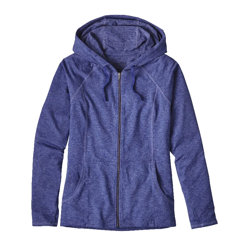 W's Seabrook Hoody Hoodie with Hem Patch Decorative Personalized